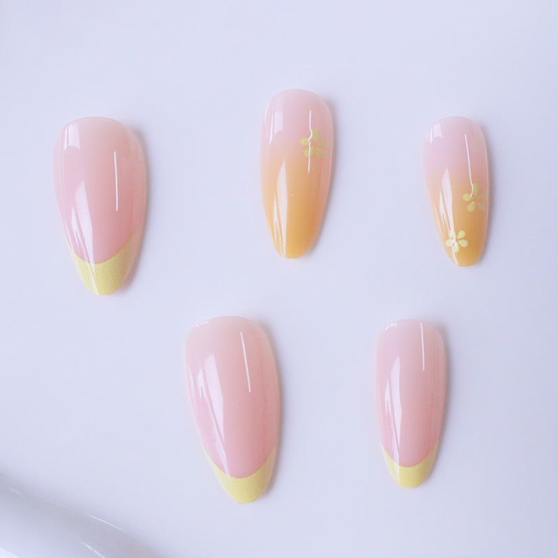Floral Accent Gel Nail Art Stornfield