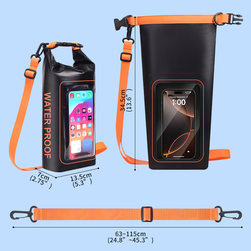 Unisex Waterproof Smartphone Bag with Ergonomic Shoulder Strap Stornfield