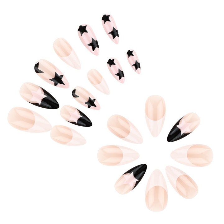 Creative Star-Patterned Nail Art Stornfield