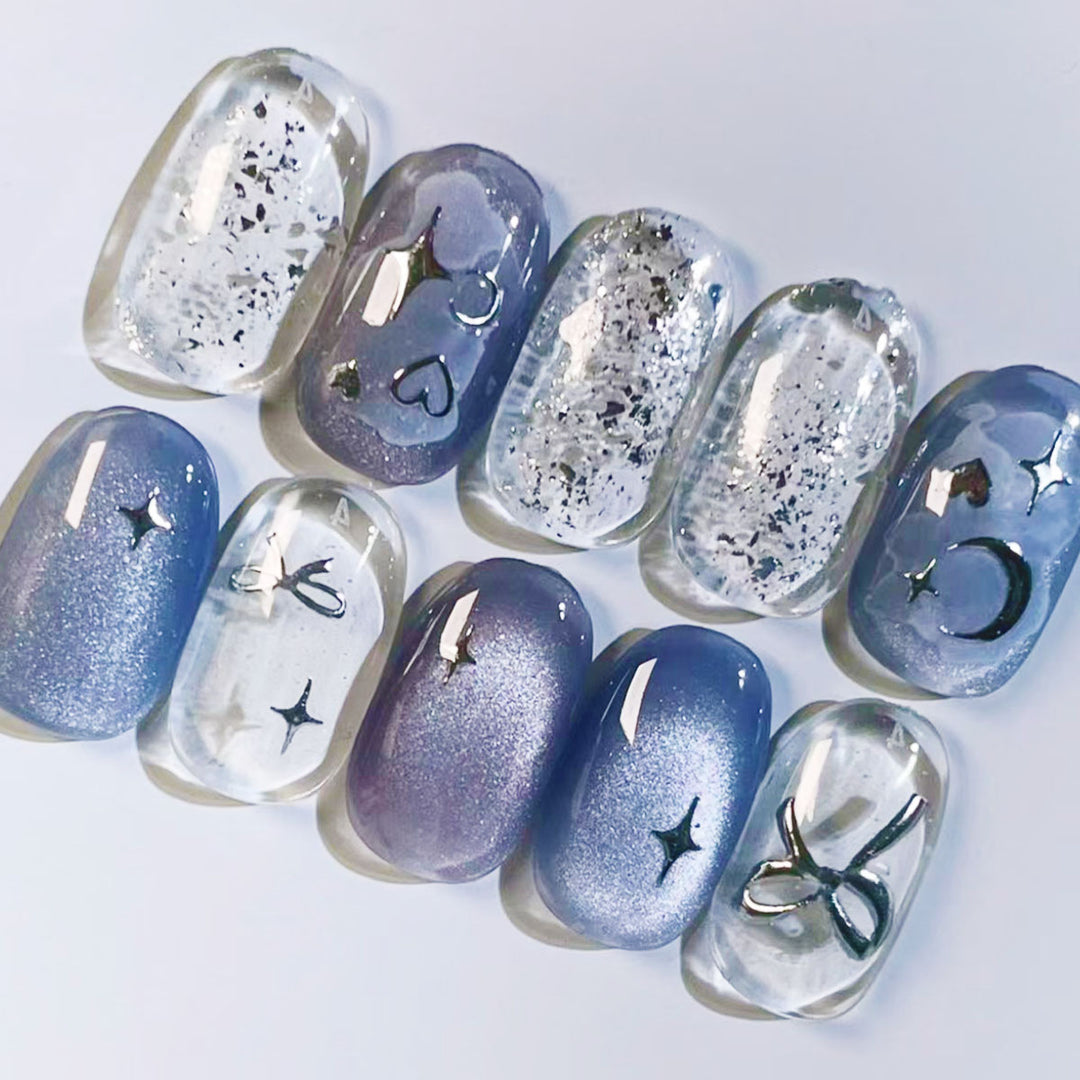 Thematic Artisan Press-On Nail Set Stornfield
