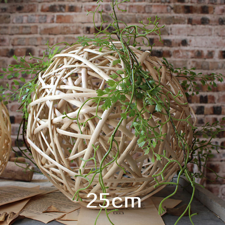 Decorative natural material decor ball Stornfield