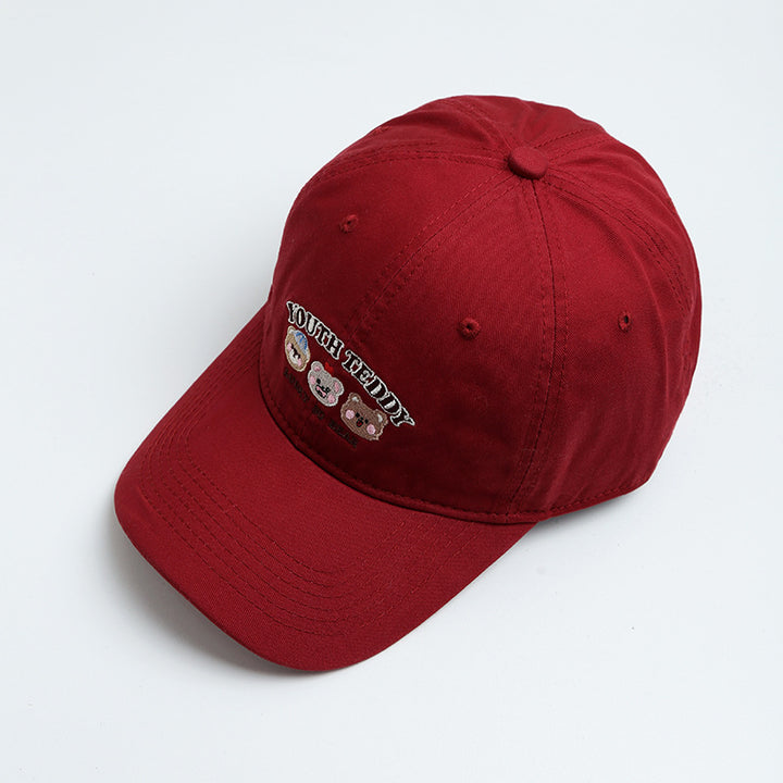 Women's Fun Embroidered Teddy Bear Baseball Cap Stornfield