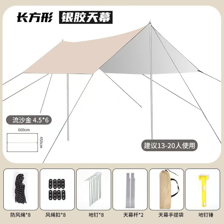 Versatile sun sail Stornfield