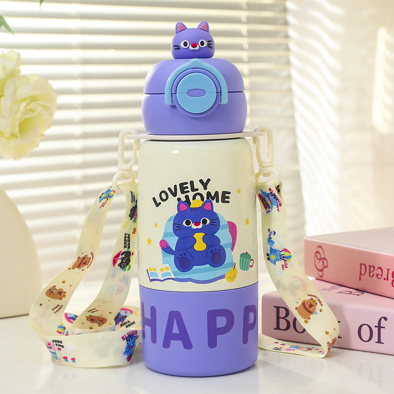 Ladies Insulated Water Bottle with Animal-Friendly Design Stornfield