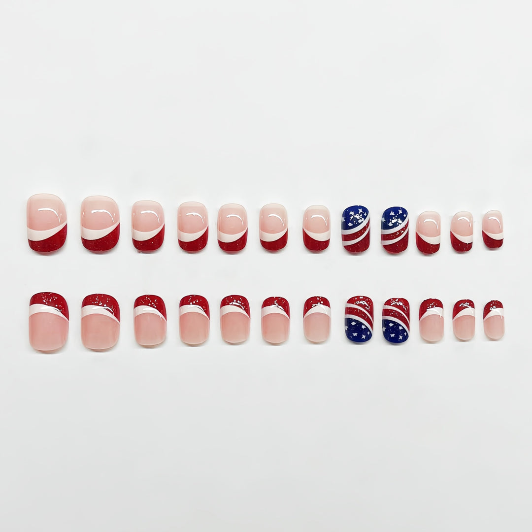 Themed Press-On Nail Art Stornfield
