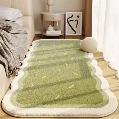 Playful Plush Patterned Area Rug