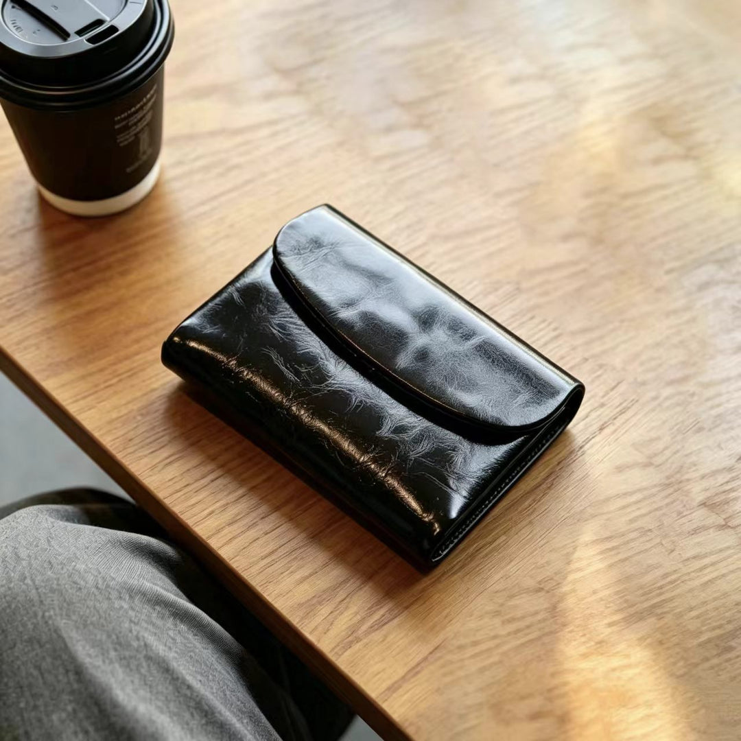 Elegant Leather Cardholder Wallet