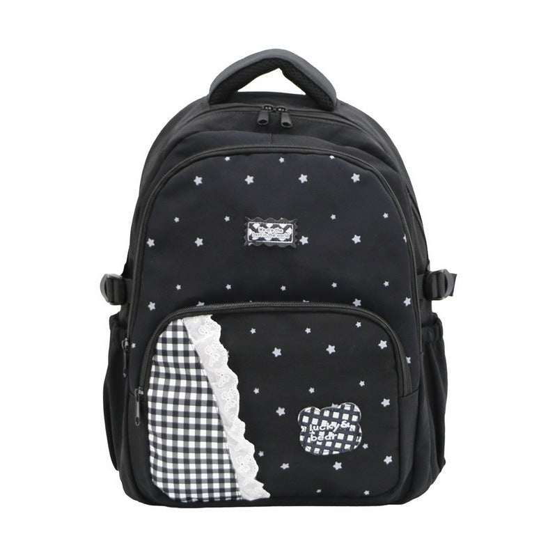 Fun-Patterned Lightweight Backpack Stornfield