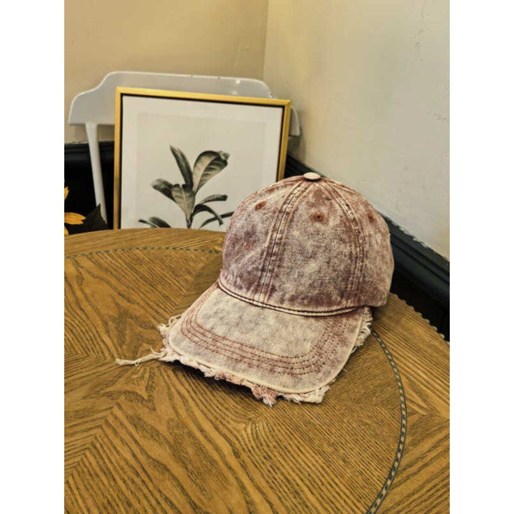 Men's Distressed Denim Baseball Cap Stornfield 1784270742