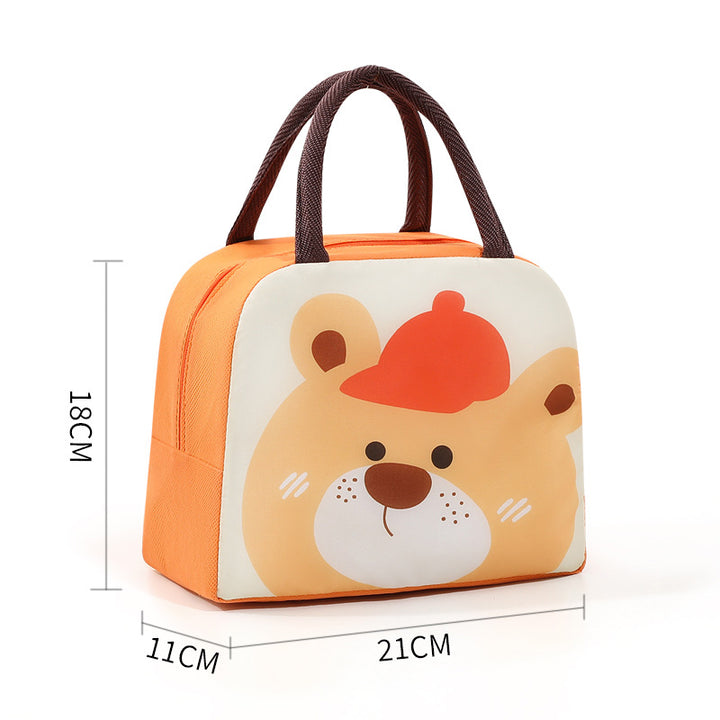 Insulated Penguin-Themed Lunch Box
