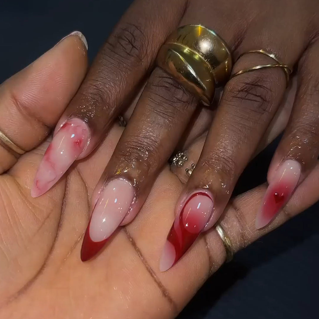 Elegant and creative stiletto nails Stornfield