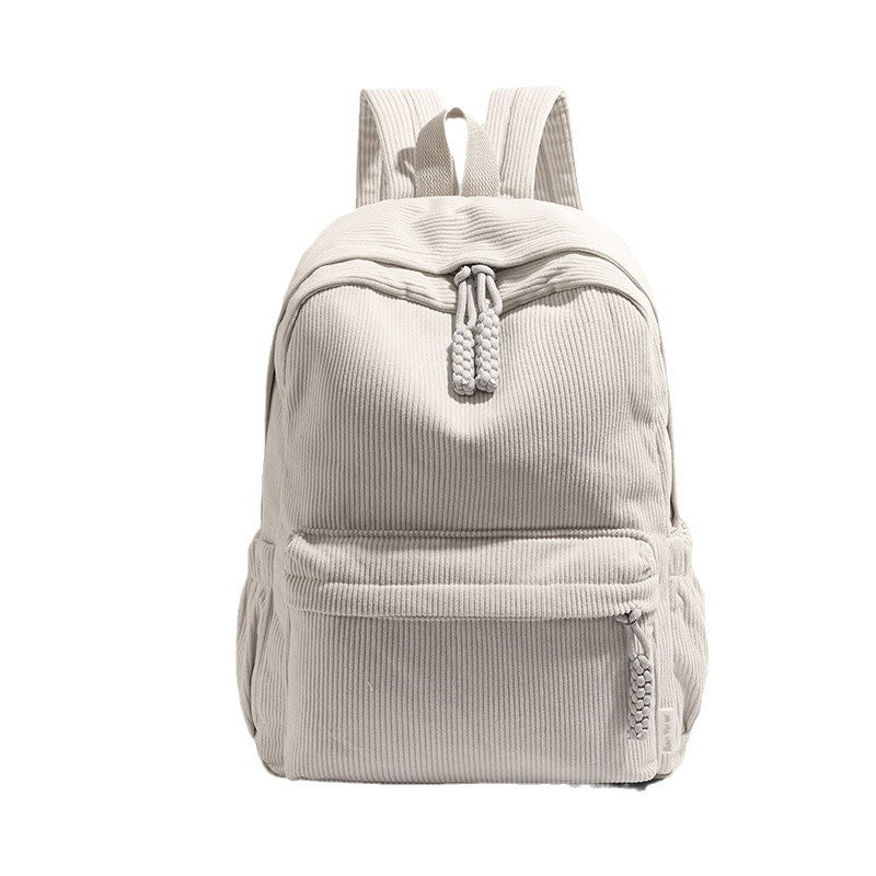 Ribbed Fabric Lightweight Backpack Stornfield