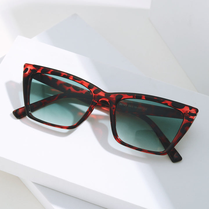 Ladies Cat-Eye Sunglasses with Unique Angular Frame Stornfield