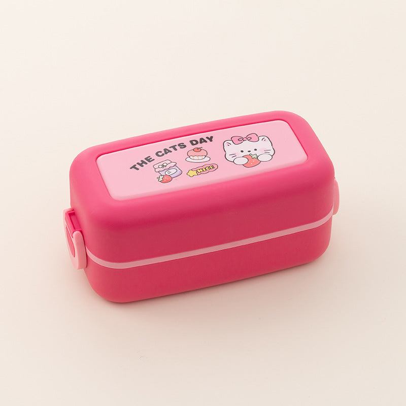 Cute Illustrated Lunch Box