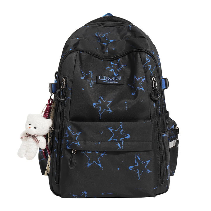 Multi-Functional Star-Patterned Backpack Stornfield