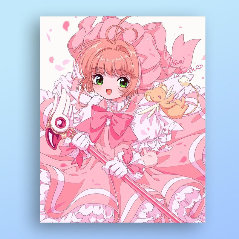 Anime-Inspired Illustration Art Print Stornfield