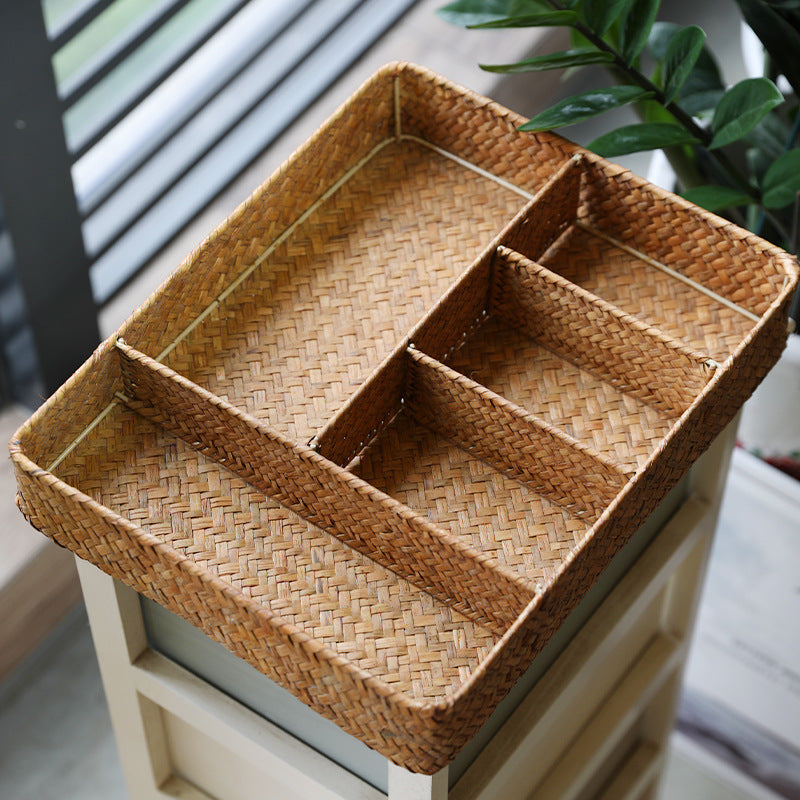 Unisex Practical Storage Basket with Three Compartments Stornfield