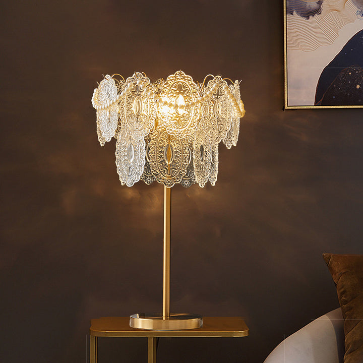 Decorative Crystal Table Lamp