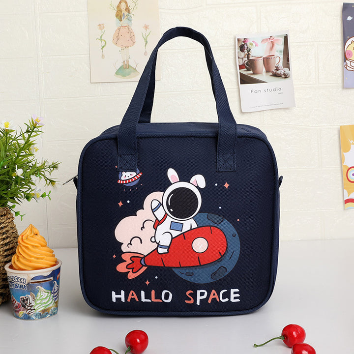 Children's Insulated Bear-Themed Lunch Bag Stornfield