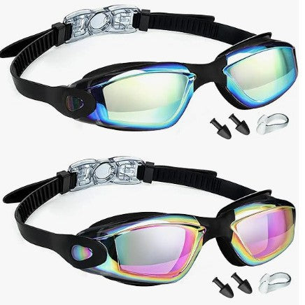 Swim goggles with adjustable head strap and anti-fog technology Stornfield
