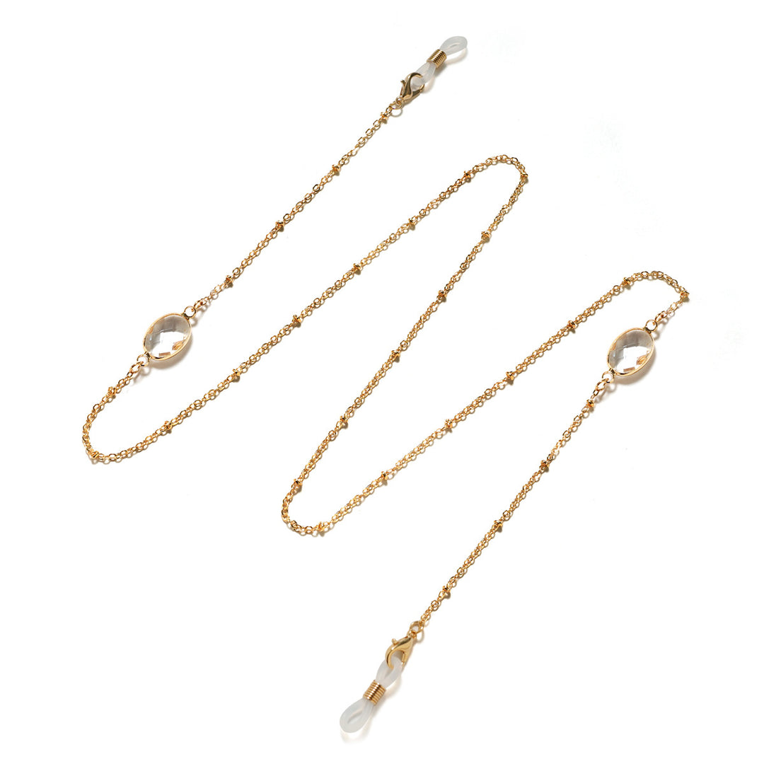 Elegant Gemstone-Embellished Eyewear Holder Stornfield