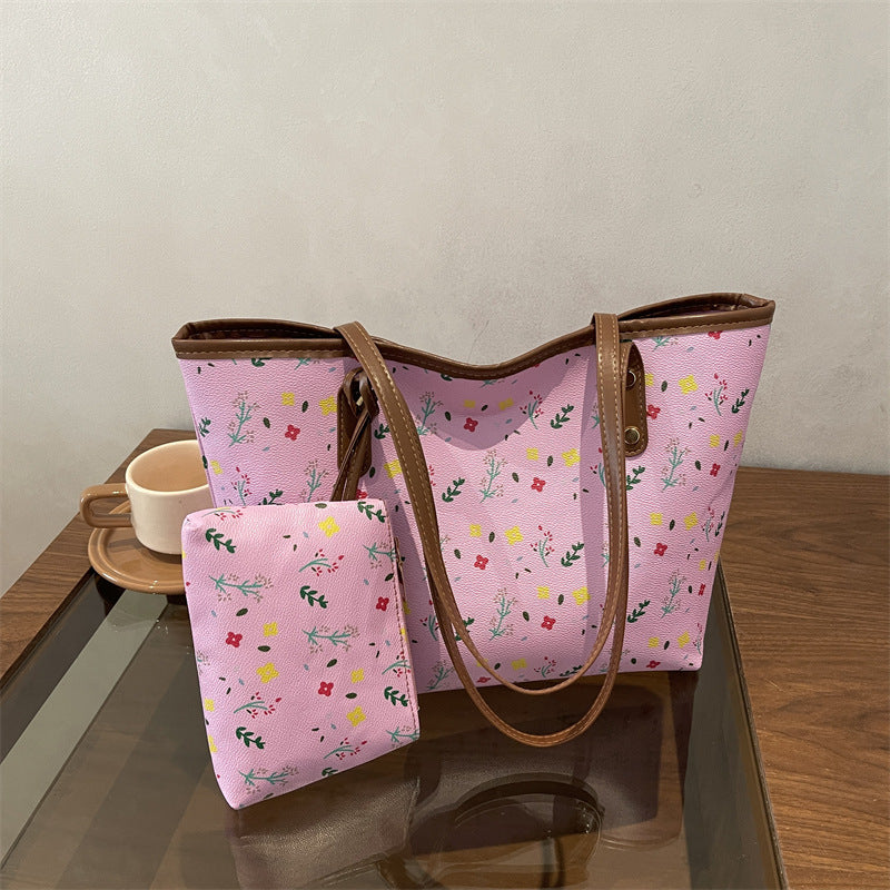 WoFloral Patterned Beach Tote Bag Stornfield