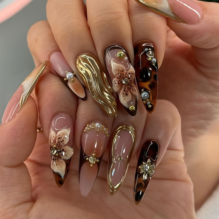 Elegant Gel Nail Art Extensions Stornfield