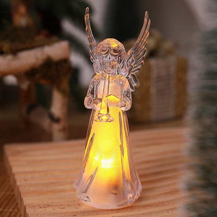 Elegant LED Angel Light Figure Stornfield