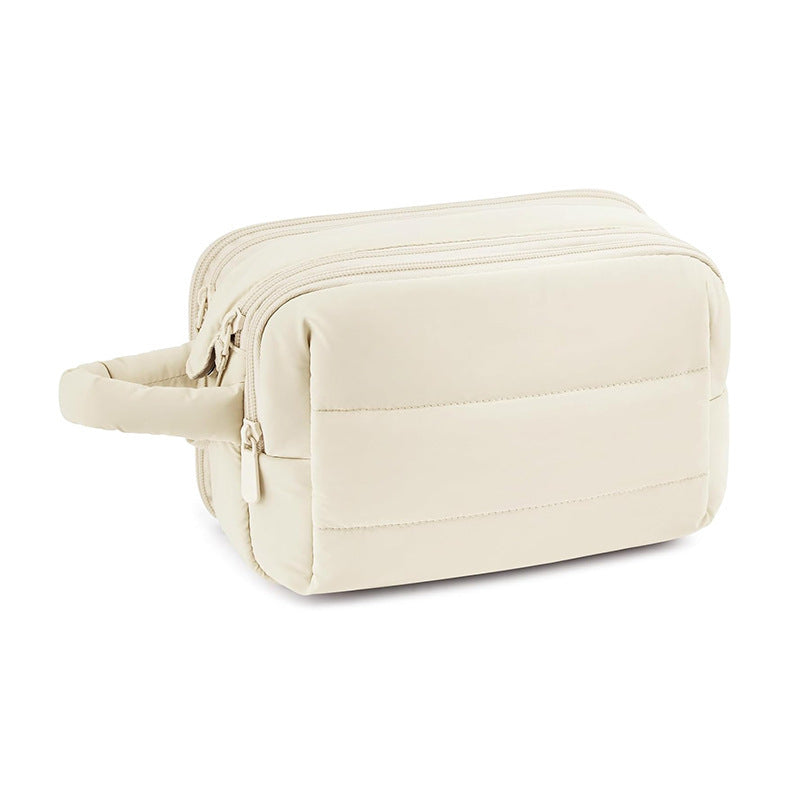 Cosmetic Organizer Bag with Multiple Compartments and Removable Interior Compartment Stornfield