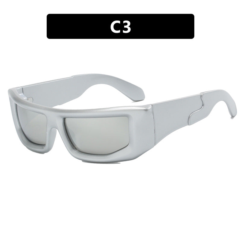 Women's sporty sunglasses with wide frame and polarized lenses Stornfield
