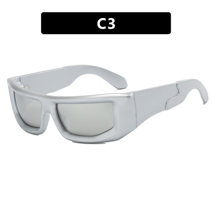 Women's sporty sunglasses with wide frame and polarized lenses Stornfield
