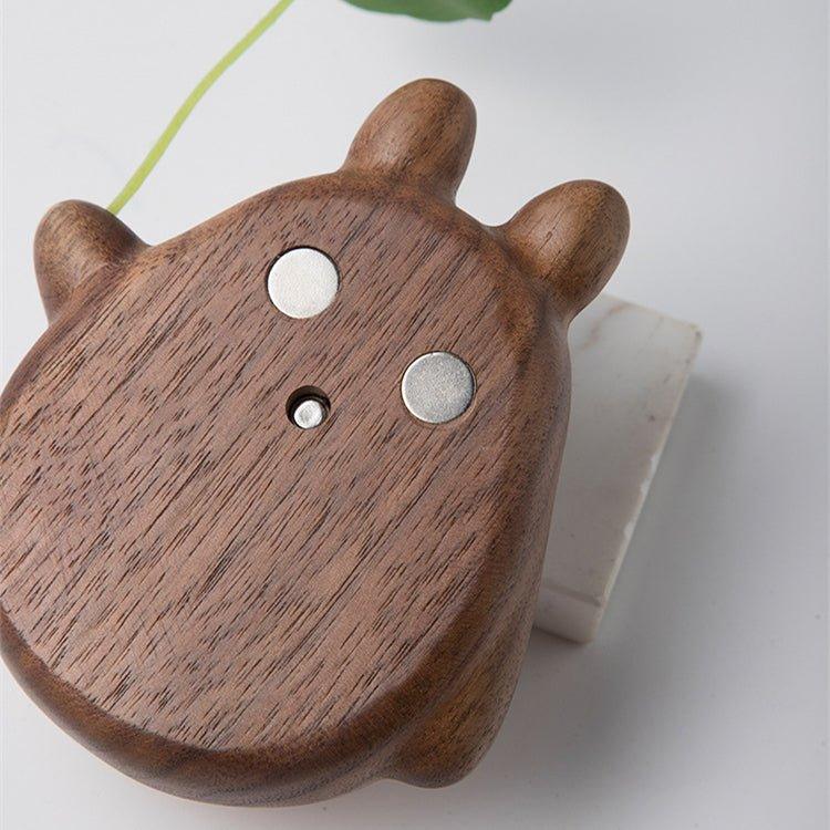 Handcrafted Wooden Totoro Doorbell With Metal Chime | Stornfield