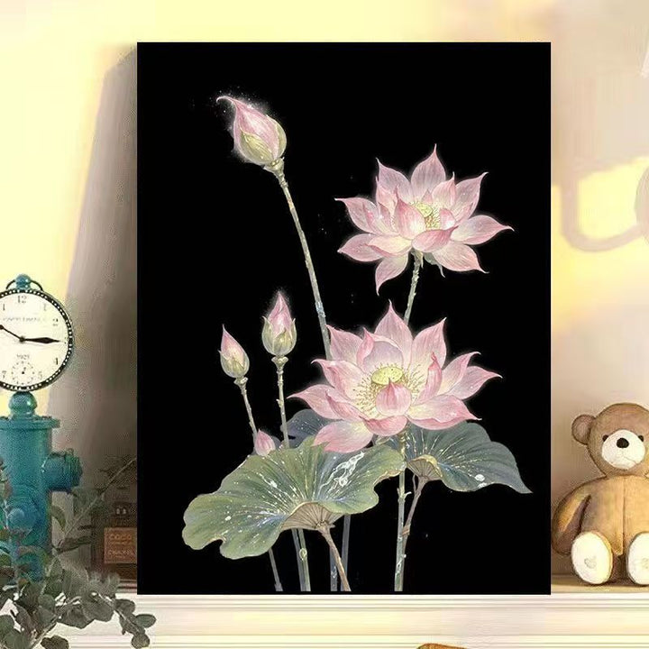 Wisteria Floral Canvas Art Stornfield