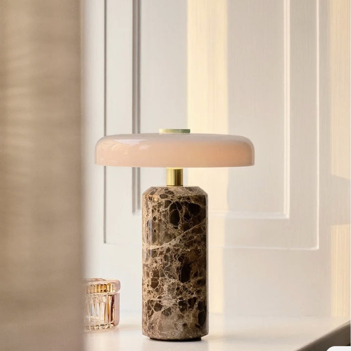 Modern Marble Base Table Lamp