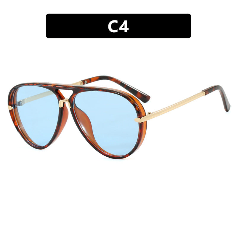 Women's fashion pilot sunglasses with elegant metal accents Stornfield