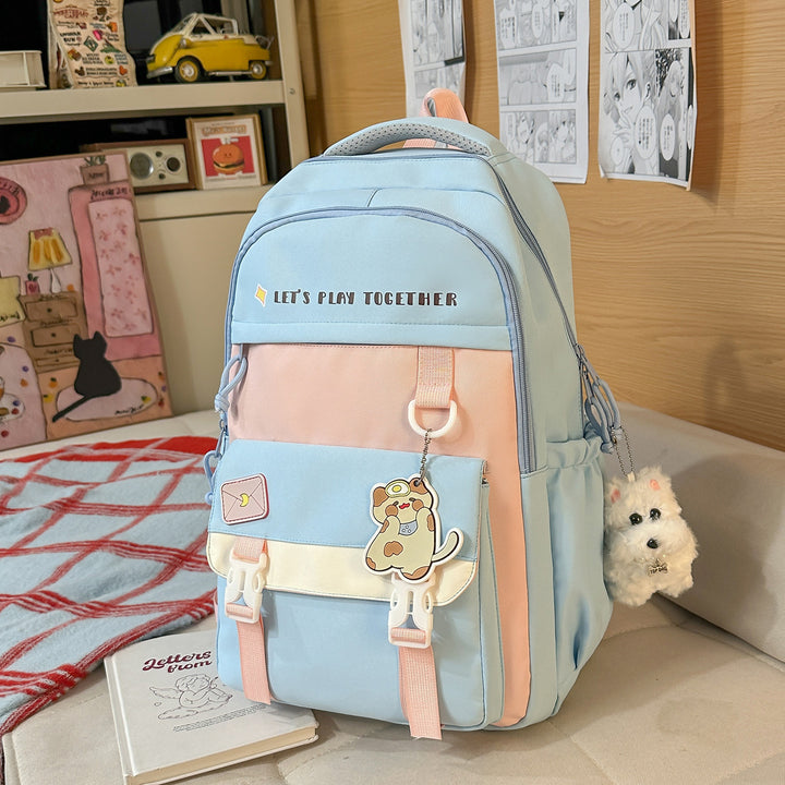 Backpack with Playful Design and Innovative Compartments Stornfield