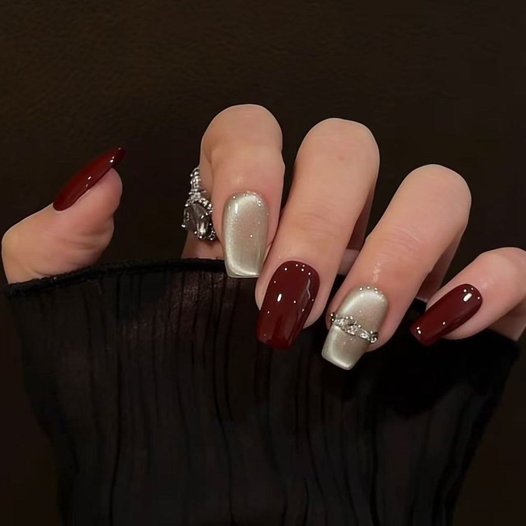 Elegant Press-On Nail Enhancements