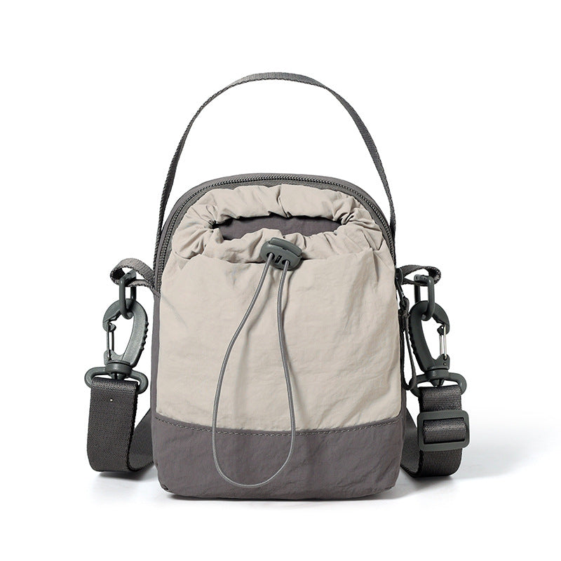 Minimalist Drawstring Shoulder Bag