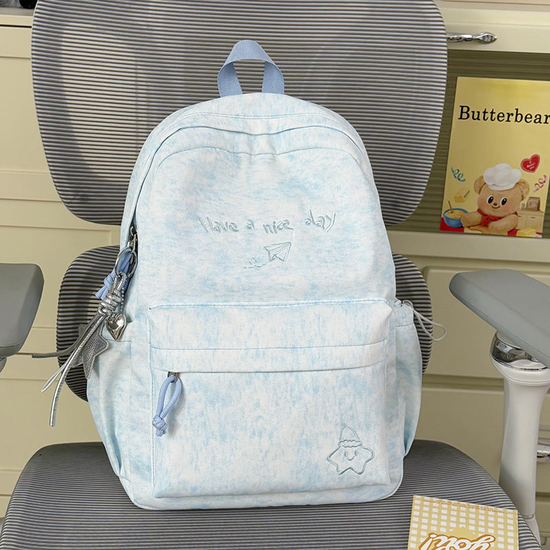 Multi-Functional Emblazoned Casual Backpack Stornfield