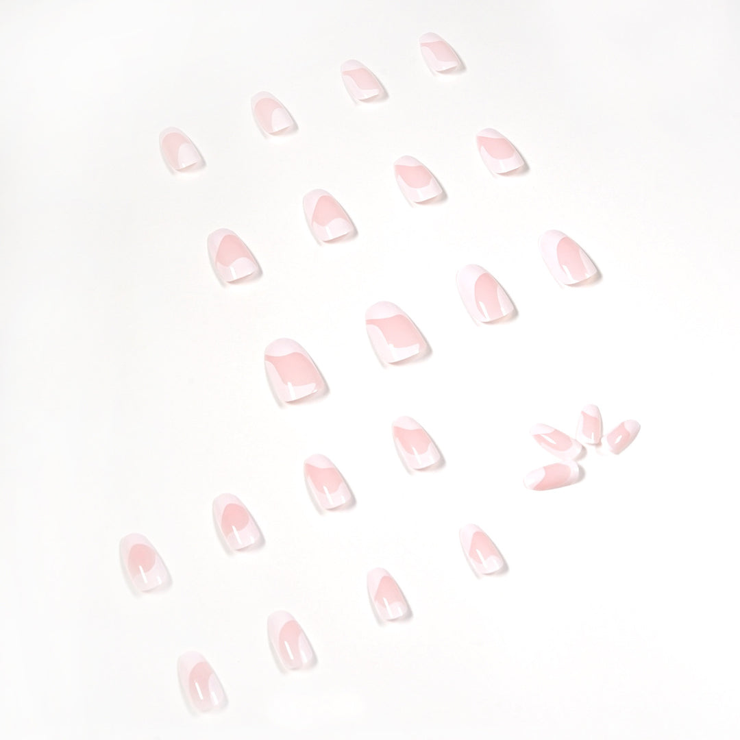 Artistic stiletto nails with elegant color structures Stornfield