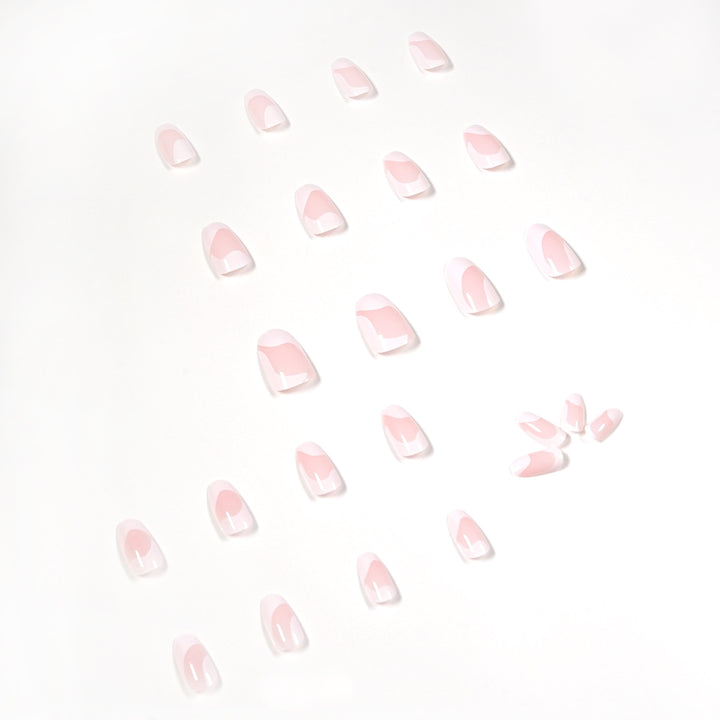 Artistic stiletto nails with elegant color structures Stornfield