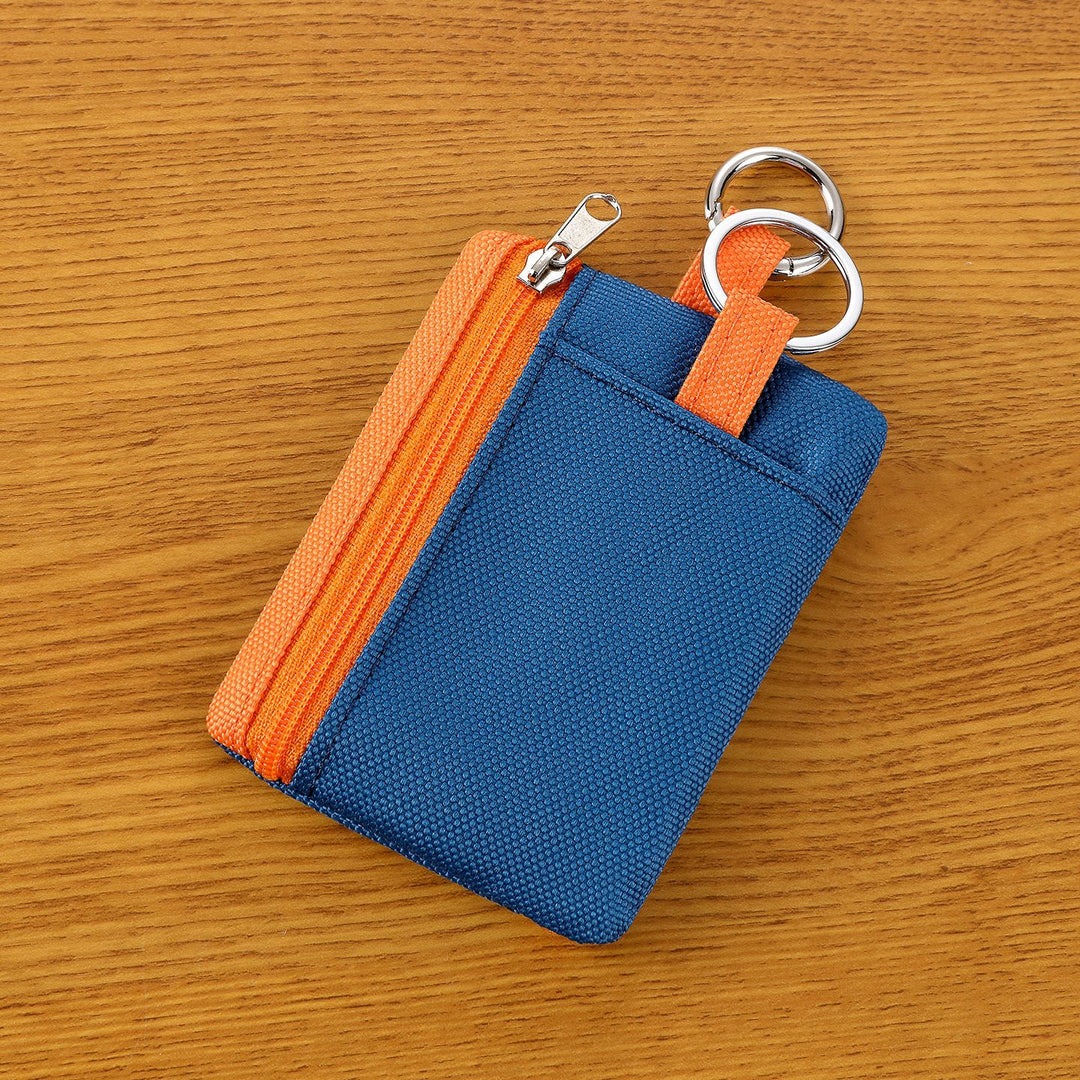 Compact Zippered Coin Wallet