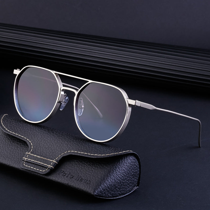 Ladies fashionable sunglasses in stylish round design Stornfield