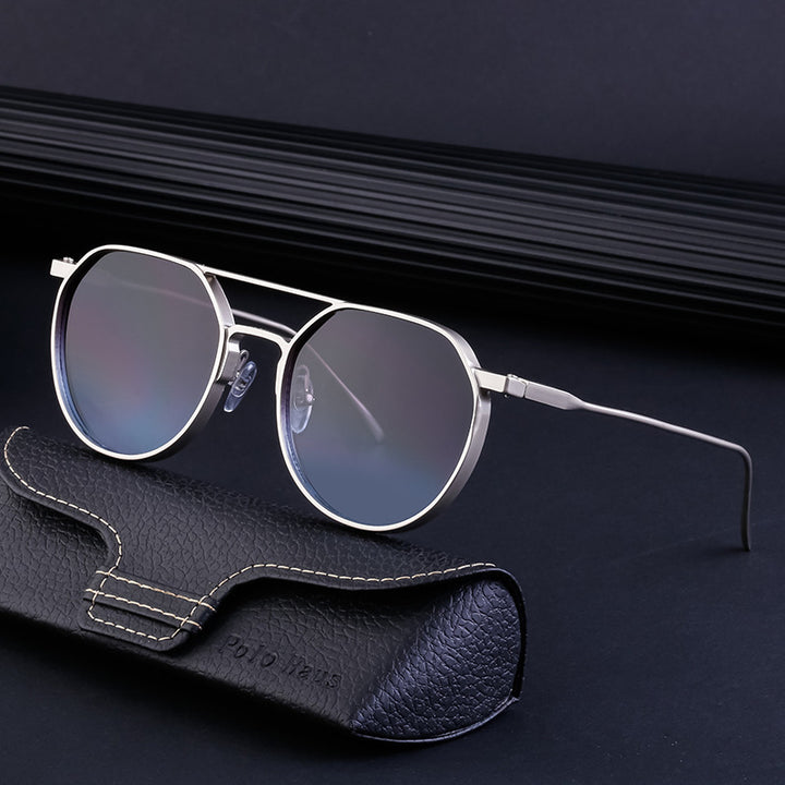 Ladies fashionable sunglasses in stylish round design Stornfield