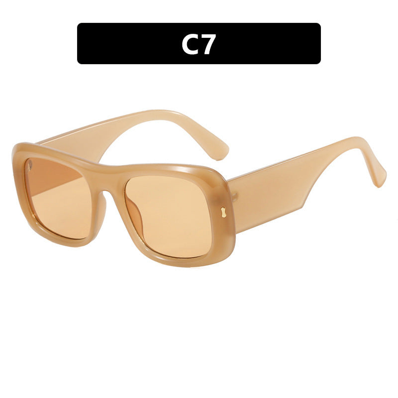Women's oversized square sunglasses with a wide frame and polarized lenses Stornfield