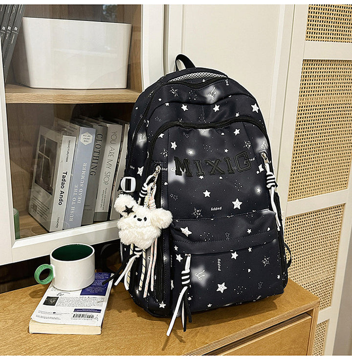 Trendy Illustrated Graphic Backpack Stornfield