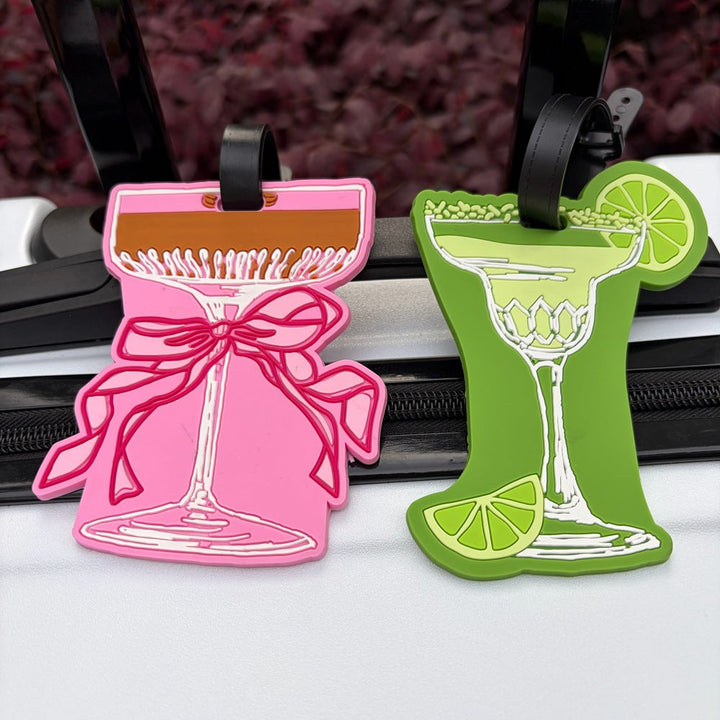 Martini-Themed Luggage Tag Stornfield