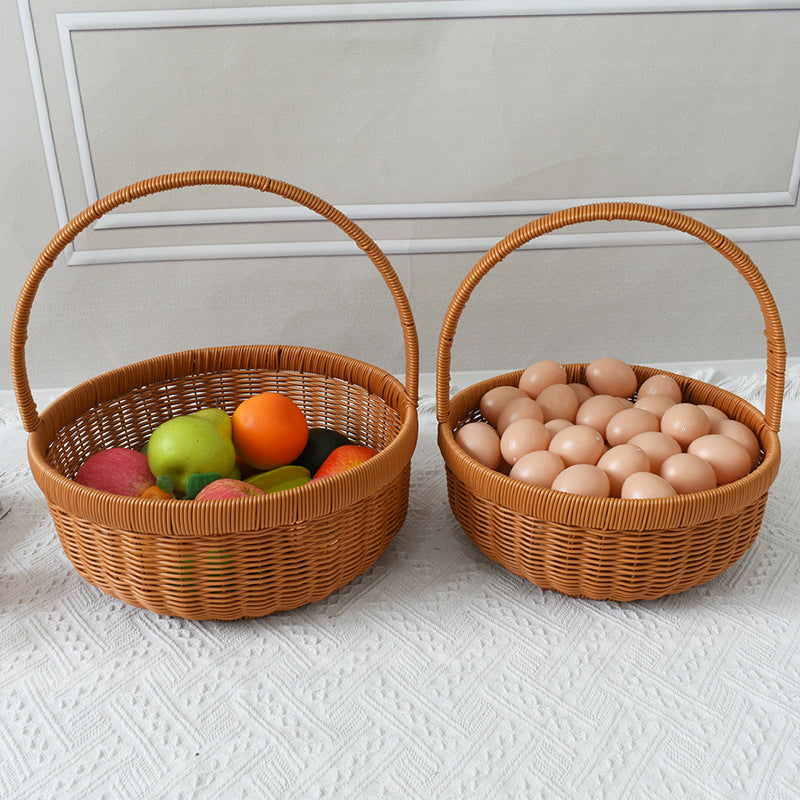 Handcrafted Woven Shopping Basket Stornfield
