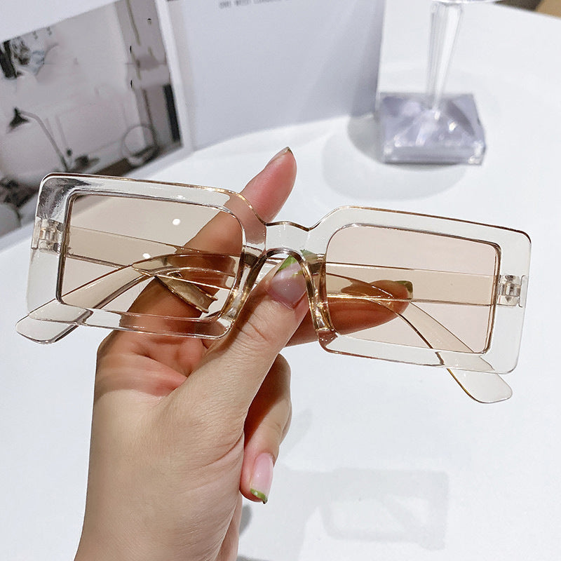 Ladies trendy square sunglasses with polarized lenses Stornfield