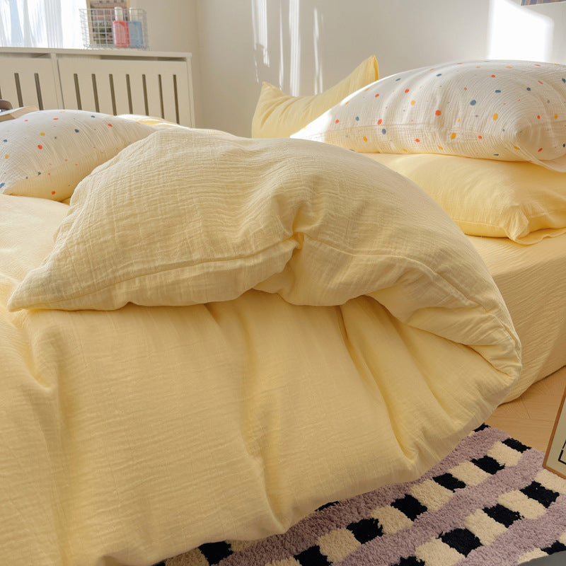 Ultra Soft Textured Duvet Cover Set